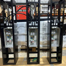 EVT45 Maxi Charger Dual Pillar internal frame with pre-fitted electrical enclosures