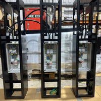 EVT45 Maxi Charger Dual Pillar internal frame with pre-fitted electrical enclosures